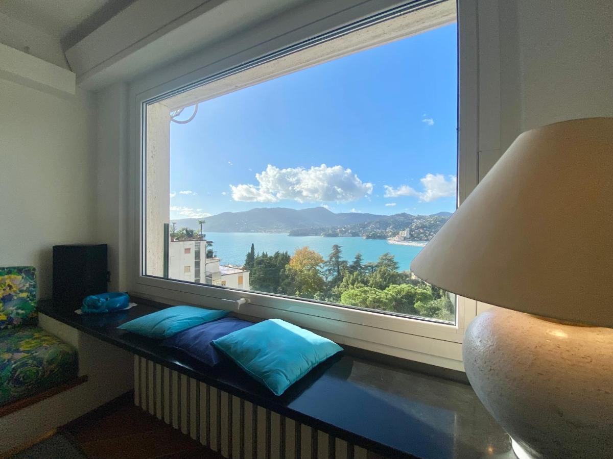 Welcome Riviera - Paradiso 12-Ultimo Restauro Nel 2025-Vista Mare Stupenda-Balcone Con Vista Meravigliosa Piu' Terrazza Solarium Sovrastante Di 70 Mq Esterna Rapallo Exterior foto