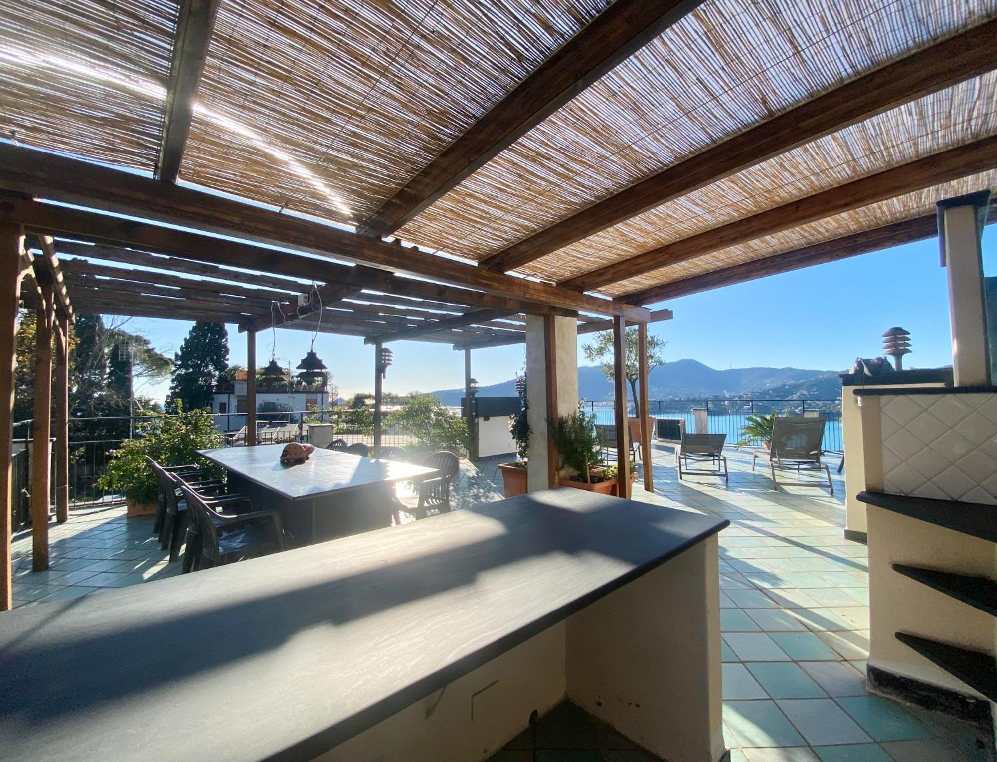 Welcome Riviera - Paradiso 12-Ultimo Restauro Nel 2025-Vista Mare Stupenda-Balcone Con Vista Meravigliosa Piu' Terrazza Solarium Sovrastante Di 70 Mq Esterna Rapallo Exterior foto